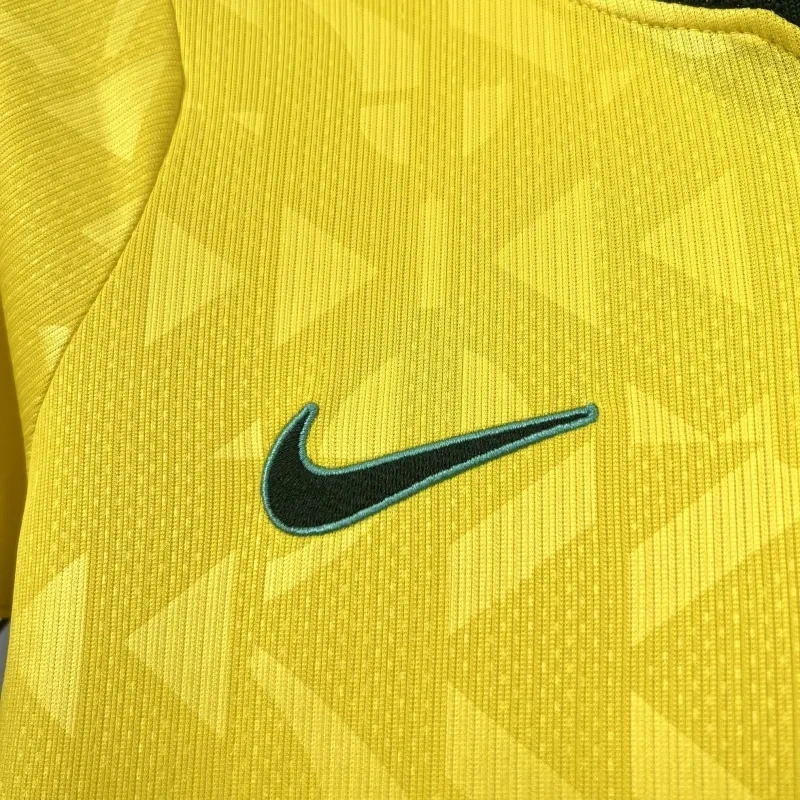 Brazil 2026 World Cup Home Women's Short Sleeve Jersey Fan Version