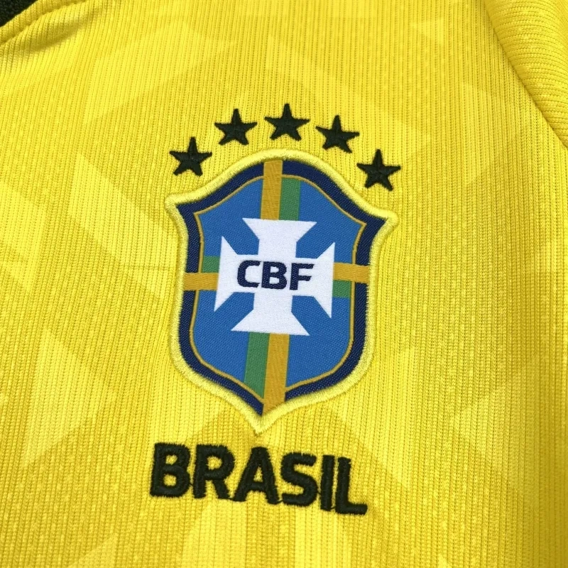 Brazil 2026 World Cup Home Women's Short Sleeve Jersey Fan Version