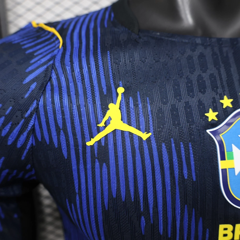 Brazil World Cup 2026 Away Long Sleeve Kit & Jersey Player Version