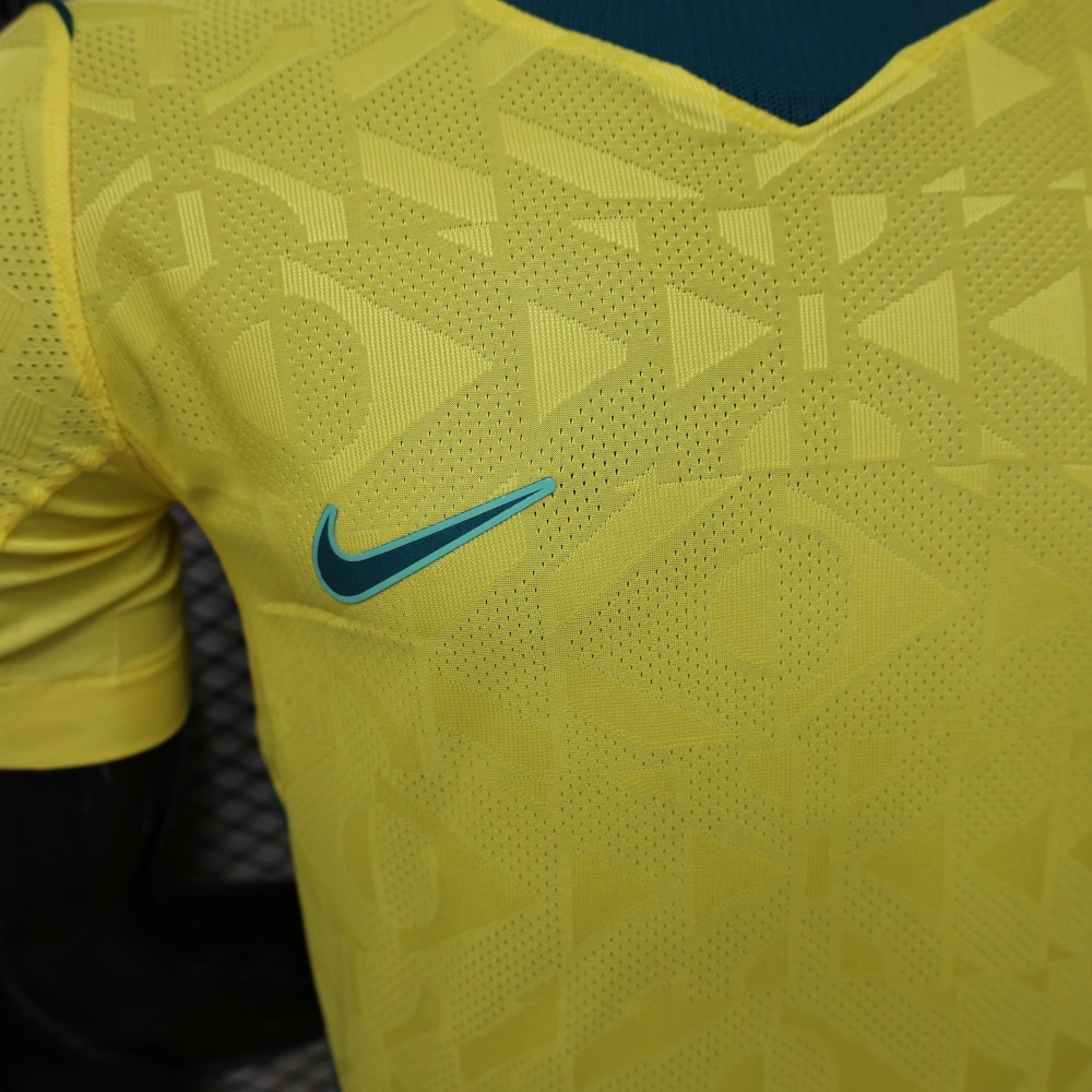 Brazil World Cup 2026 Home Short Sleeve Kit & Jersey Player Version
