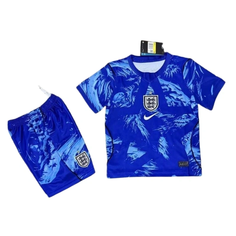 England World Cup 2026 Goalkeeper Kids Short Sleeve Kit & Jersey + Shorts Fan Version