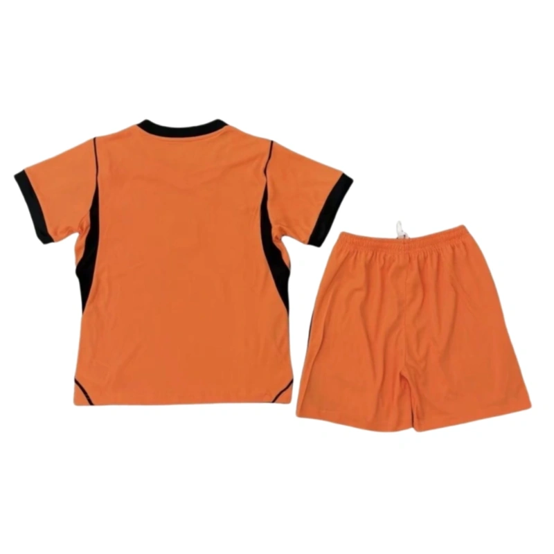 Netherlands 2026 World Cup Home Kids Short Sleeve Kit & Jersey Fan Version
