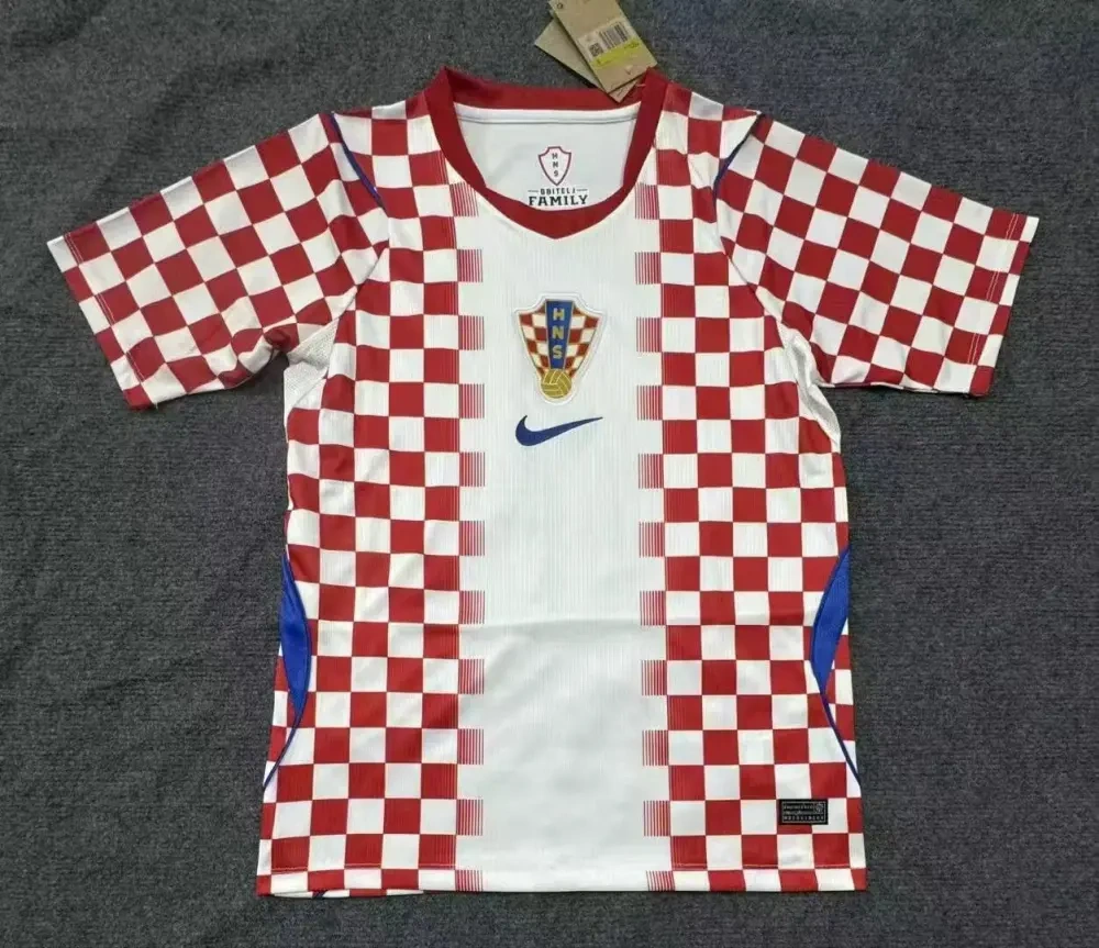 2026 Croatia World cup Home Football jersey Fan edition