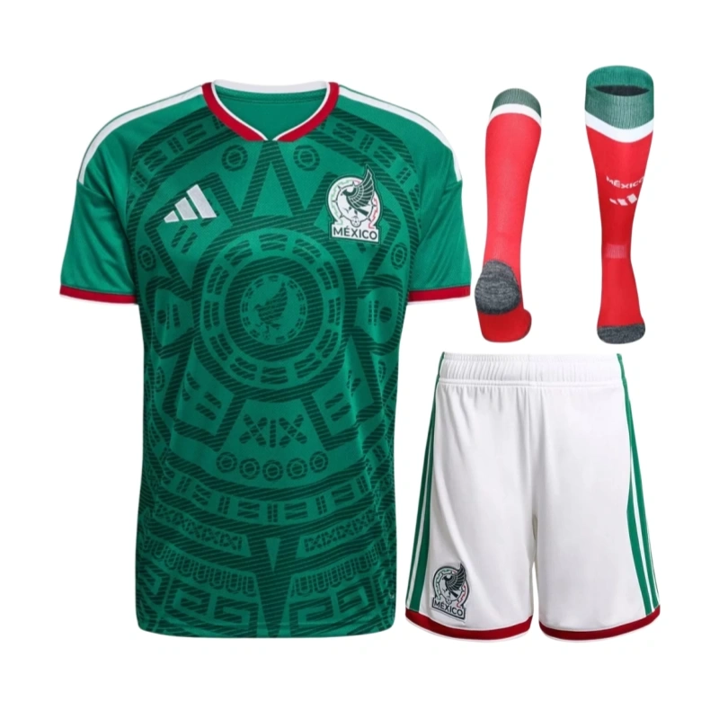 2026 World Cup Mexico Home Full Kit Football jersey Fan edition