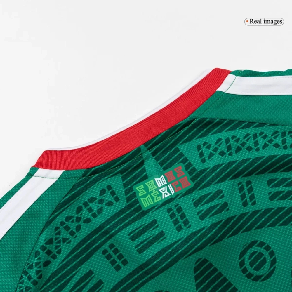 2026 World Cup Mexico Home Kids Full Kit Football jersey Fan edition