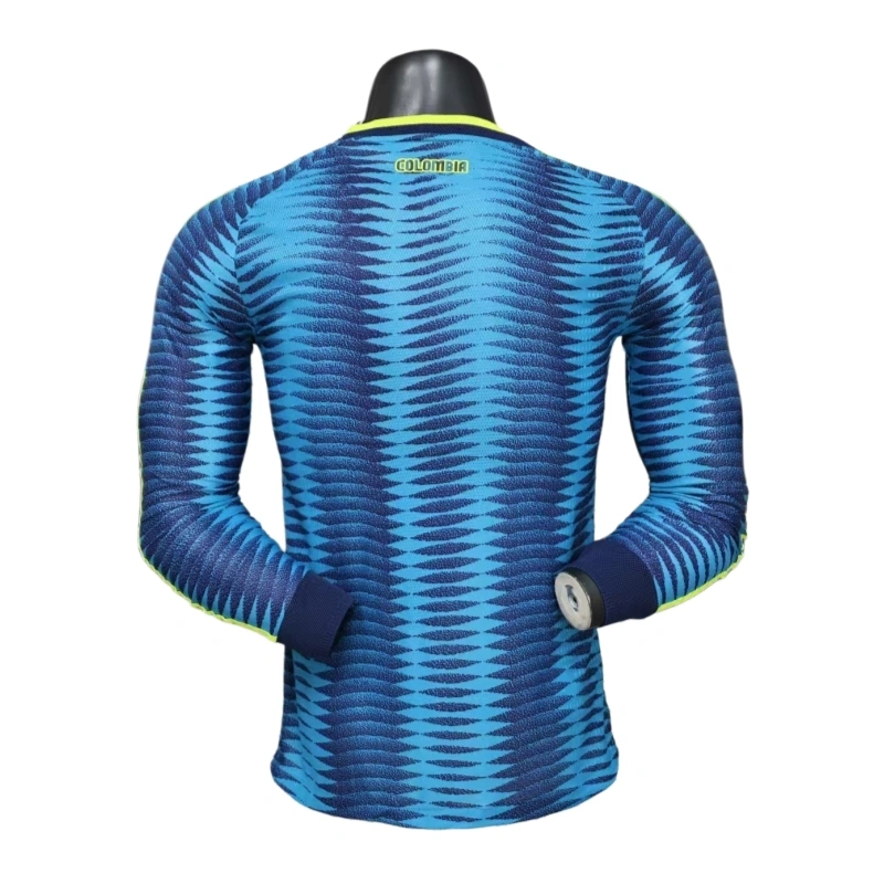 2026 World cup Colombian Away Long Sleeved Football jersey Player edition