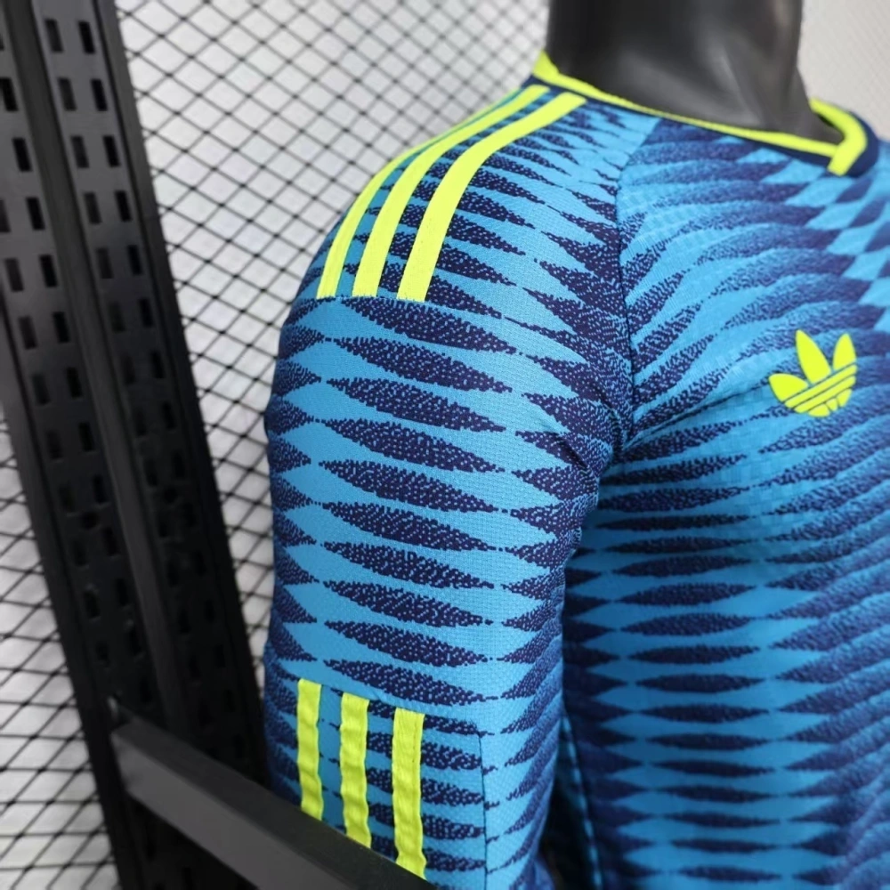 2026 World cup Colombian Away Long Sleeved Football jersey Player edition