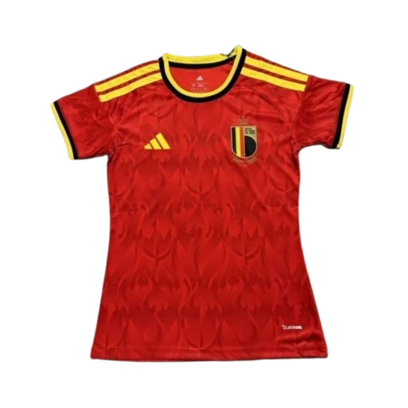 2026 Belgium World Cup Home Women's Short Sleeve Jersey Fan Version