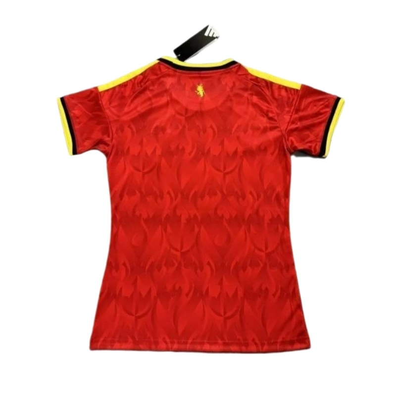 Belgium 2026 World Cup Home Women's Short Sleeve Jersey Fan Version