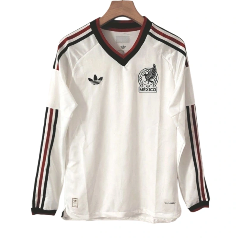 Mexico World Cup 2026 Away Long Sleeve Jersey Fan Version