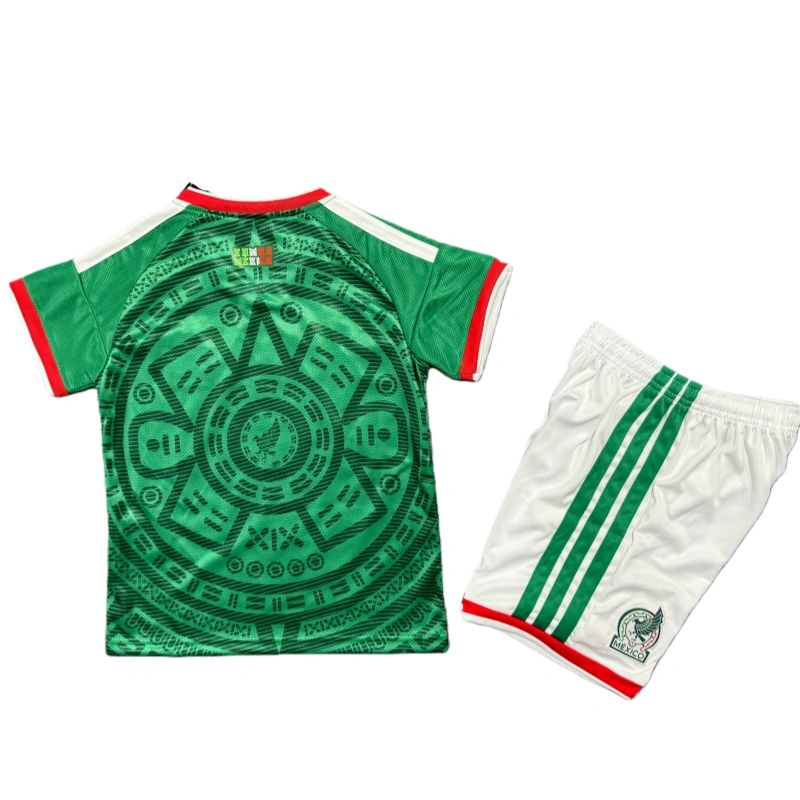 Mexico World Cup Kids Home Football jersey Kit 2025-26