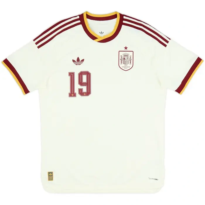 2026 Spain World Cup Away Shirt Lamine Yamal #19