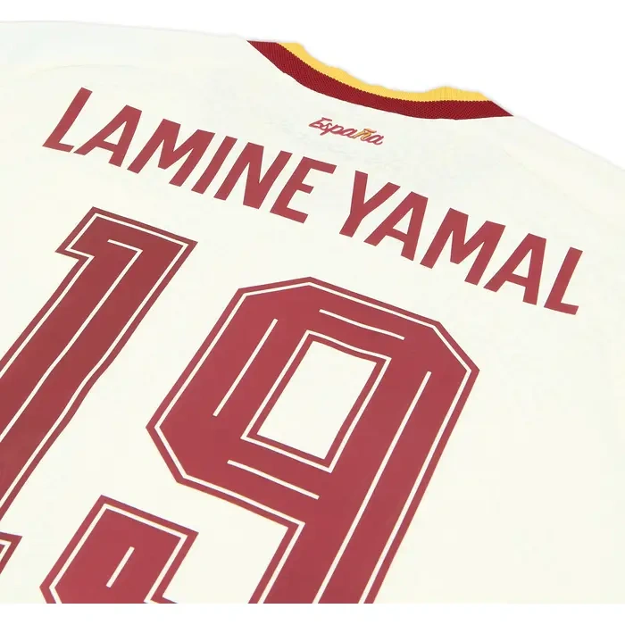 2026 Spain World Cup Away Shirt Lamine Yamal #19