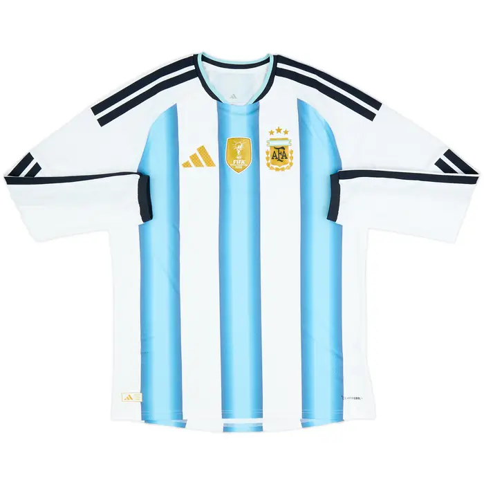 2026 Argentina World Cup Home Long Sleeve Shirt