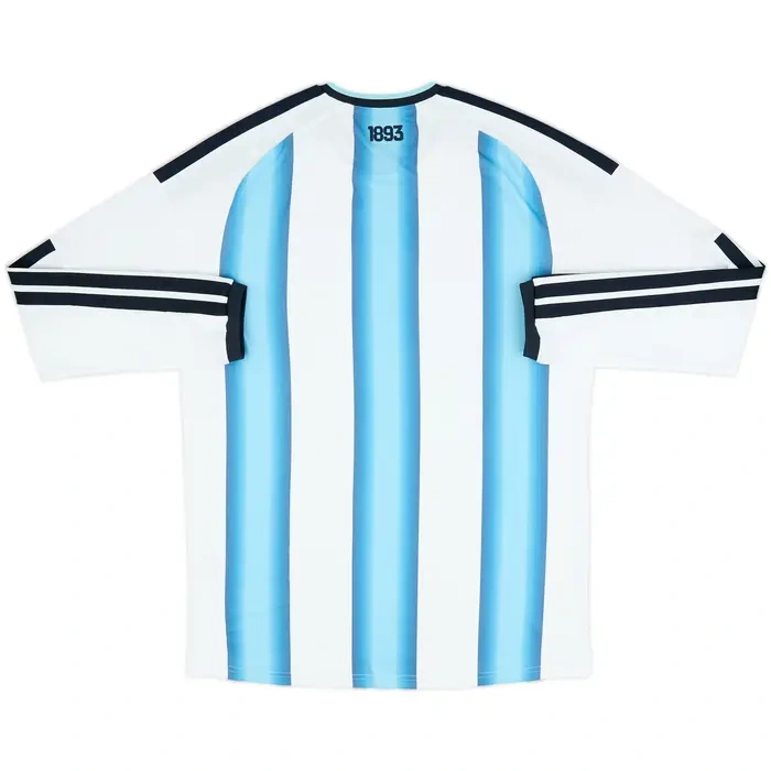 2026 Argentina World Cup Home Long Sleeve Shirt