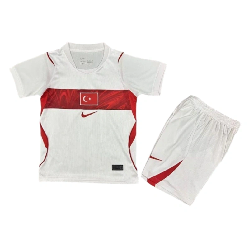 2026 Turkey World Cup Home Kids Kit & Jersey + Shorts Fan Version