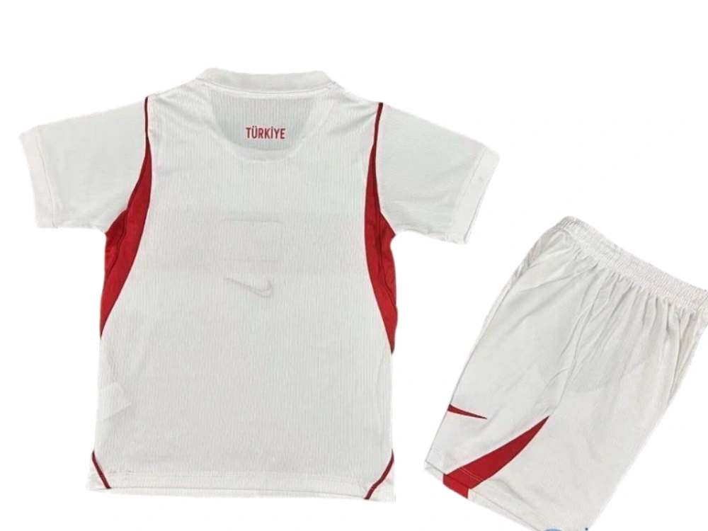 2026 Turkey World Cup Home Kids Kit & Jersey + Shorts Fan Version