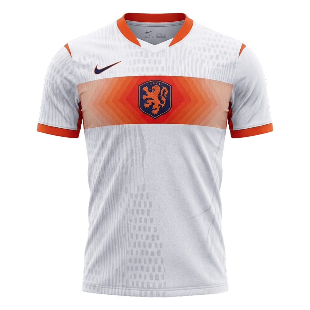 2026 World Cup Netherlands Away Football jersey Player edition