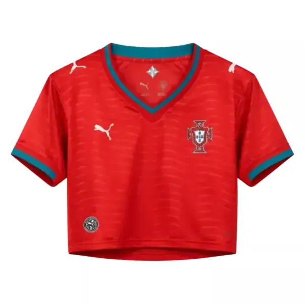 2026 Portugal Crop Top Home Jersey