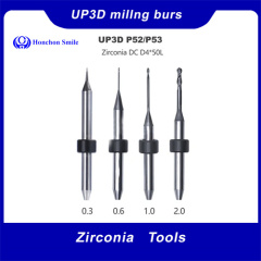 UP3D zirconia burs