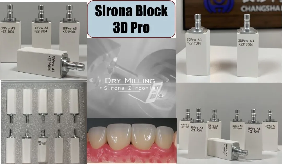 3D pro multilayer zirconia blocks for sirona