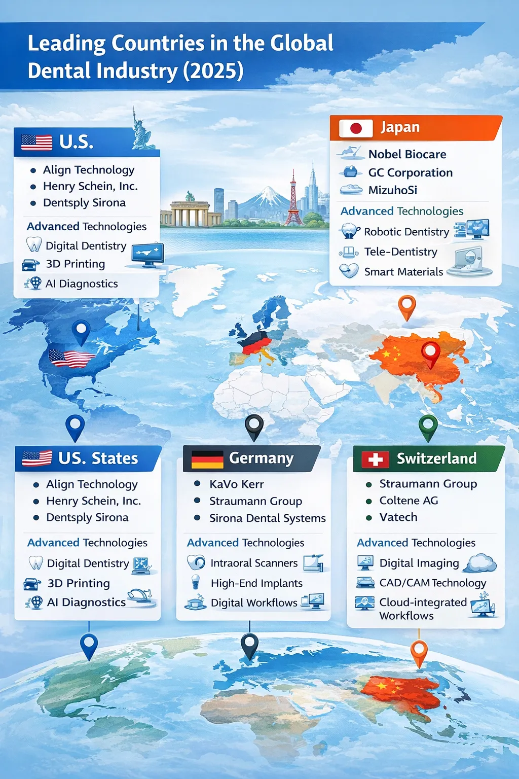 Leading Countries in the GlobalDental Industry (2025)
