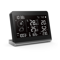 RC Color change WBGT weather station with 8-in-1 weather sensor