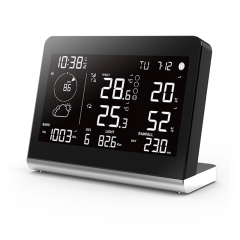 RC Color change WBGT weather station with 8-in-1 weather sensor