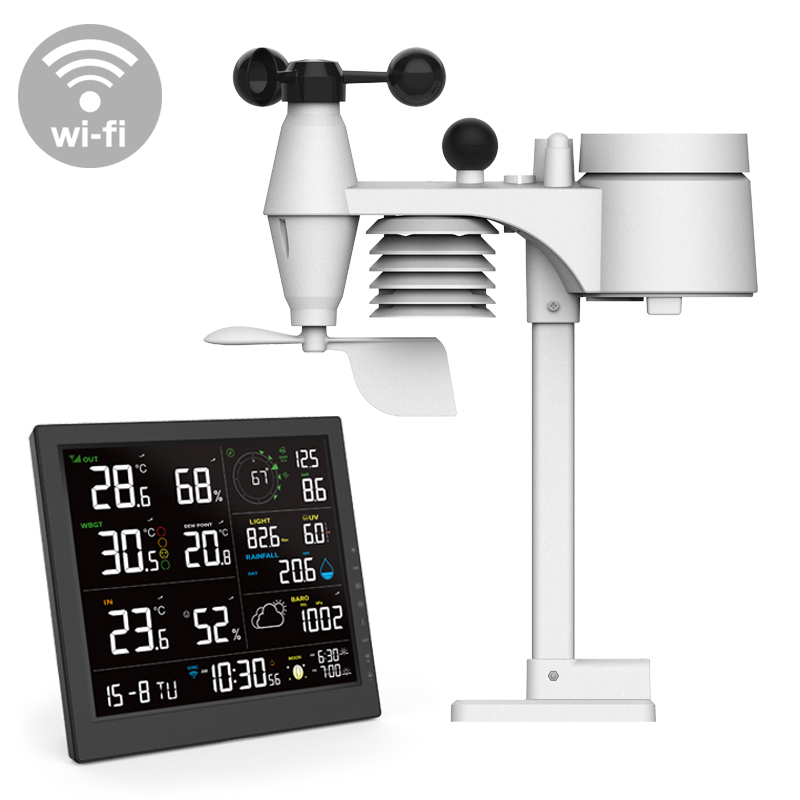WI-FI Weather Station with 8-in-1 professional sensor C6110A / C3152A