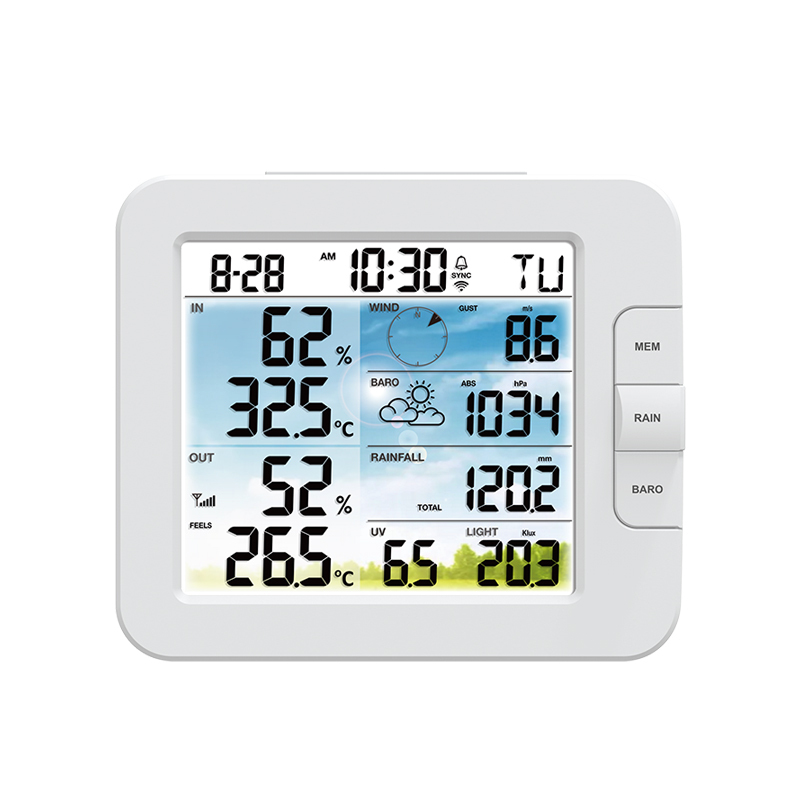 Tuya smart weather station with 7-in-1 professional sensor C6085A / C3120A