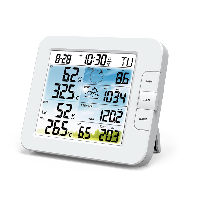 Tuya smart weather station with 7-in-1 professional sensor C6085A / C3120A