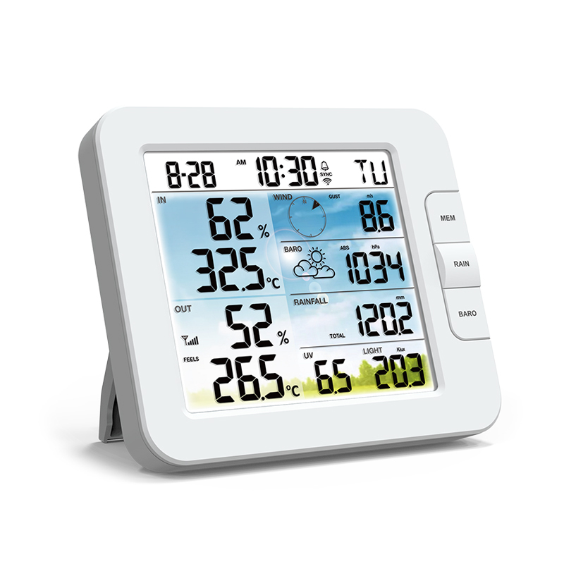 Tuya smart weather station with 7-in-1 professional sensor C6085A / C3120A