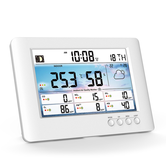 Tuya smart air quality monitor with wireless sensor C6099A / C3130A