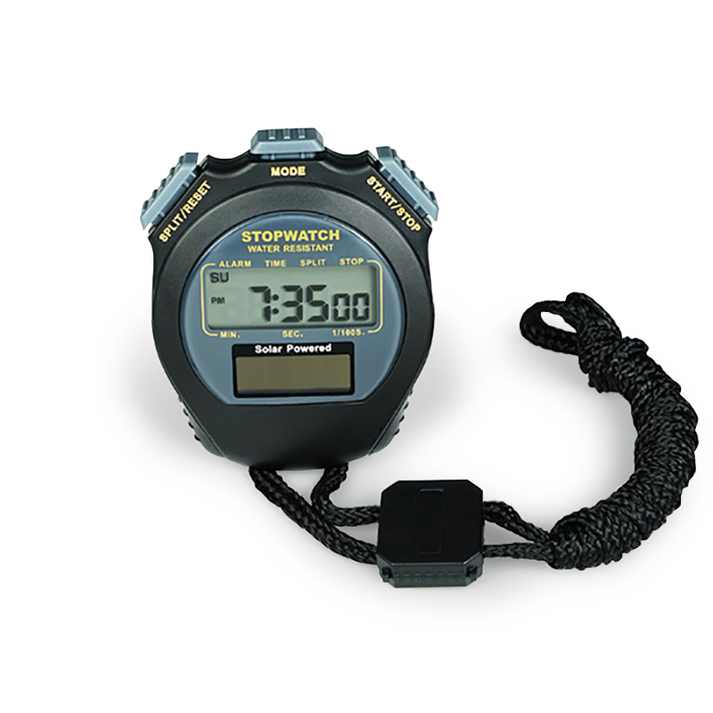 Solar precision stopwatch