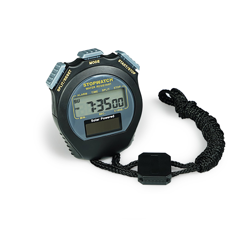 Solar precision stopwatch