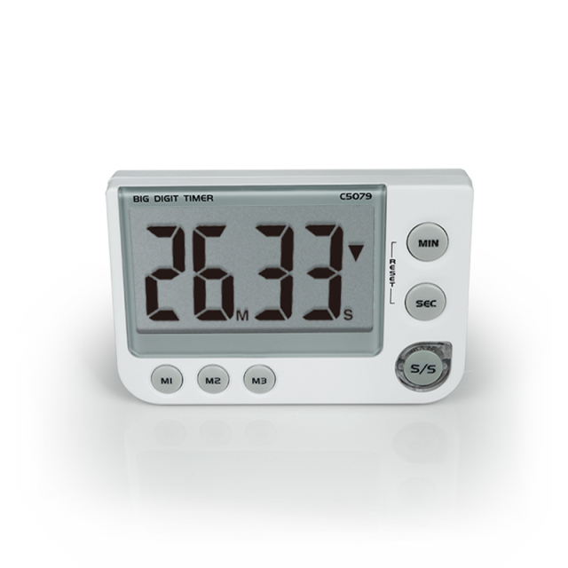 Single line kitchen timer