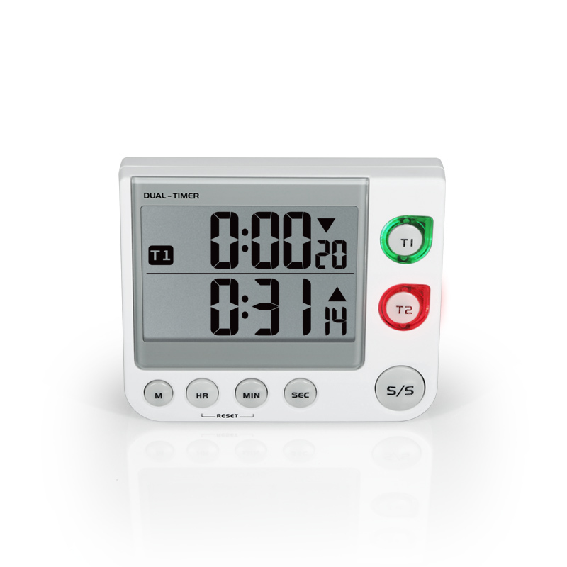Double line kitchen timer