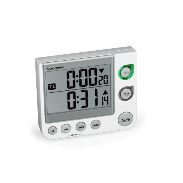 Double line kitchen timer