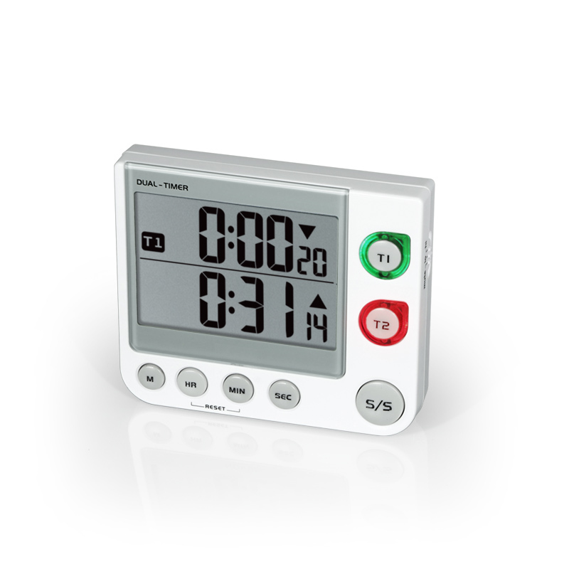 Double line kitchen timer