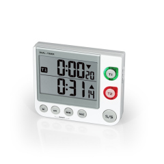 Double line kitchen timer