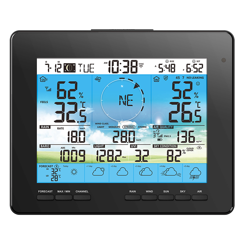 WI-FI Weather Station with 7-in-1 professional sensor C6090A / C3131A