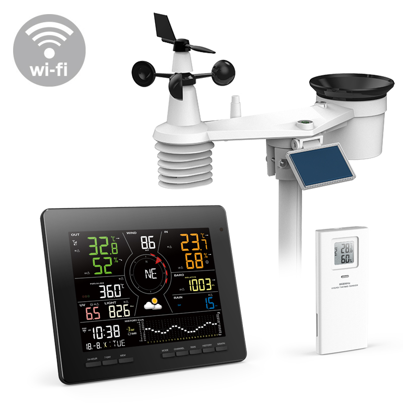 WI-FI Weather Station with 7-in-1 professional sensor C6106A / C3146A / C3130A
