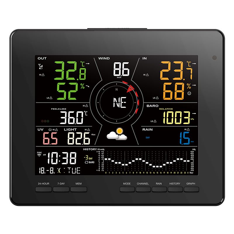WI-FI Weather Station with 7-in-1 professional sensor C6106A / C3146A / C3130A