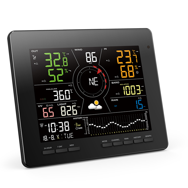 WI-FI Weather Station with 7-in-1 professional sensor C6106A / C3146A / C3130A