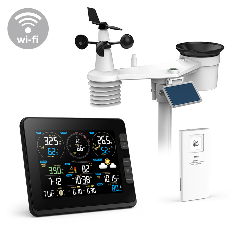 WI-FI Weather Station with 7-in-1 professional sensor C6116A / C3146A / C3133A