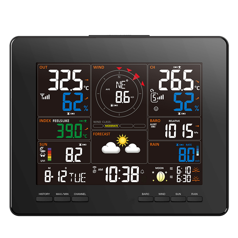 WI-FI Weather Station with 7-in-1 professional sensor C6120A / C3146A / C3133A