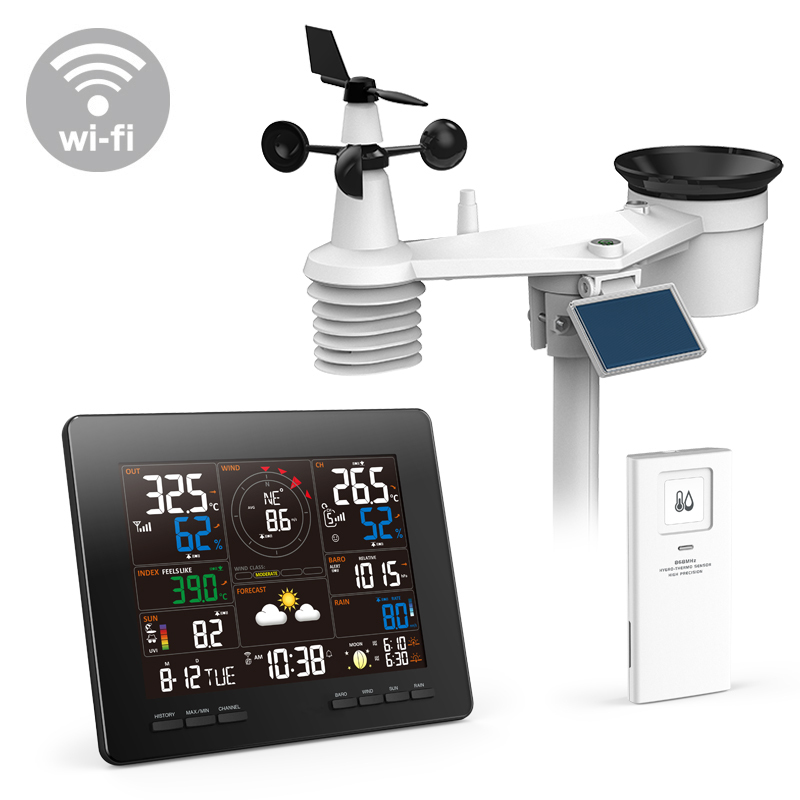 WI-FI Weather Station with 7-in-1 professional sensor C6120A / C3146A / C3133A