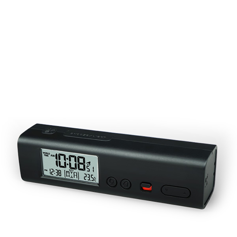 RC world time travel clock with flashlight
