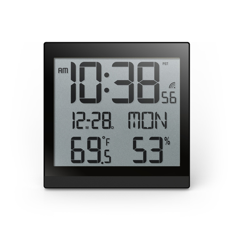 Slim RC wall clock