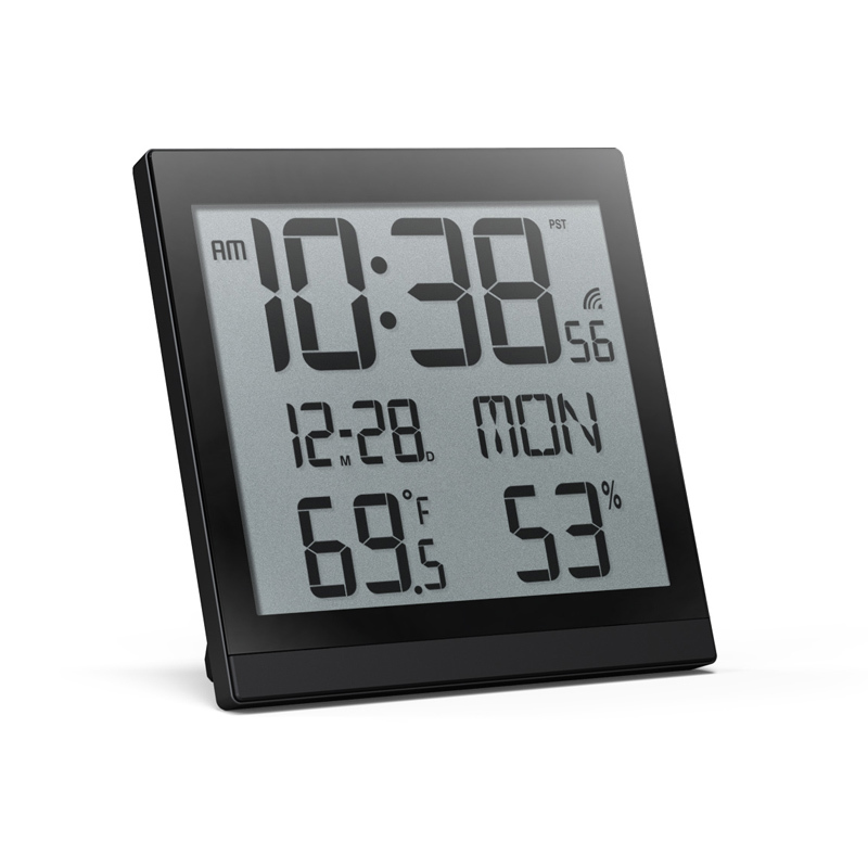 Slim RC wall clock